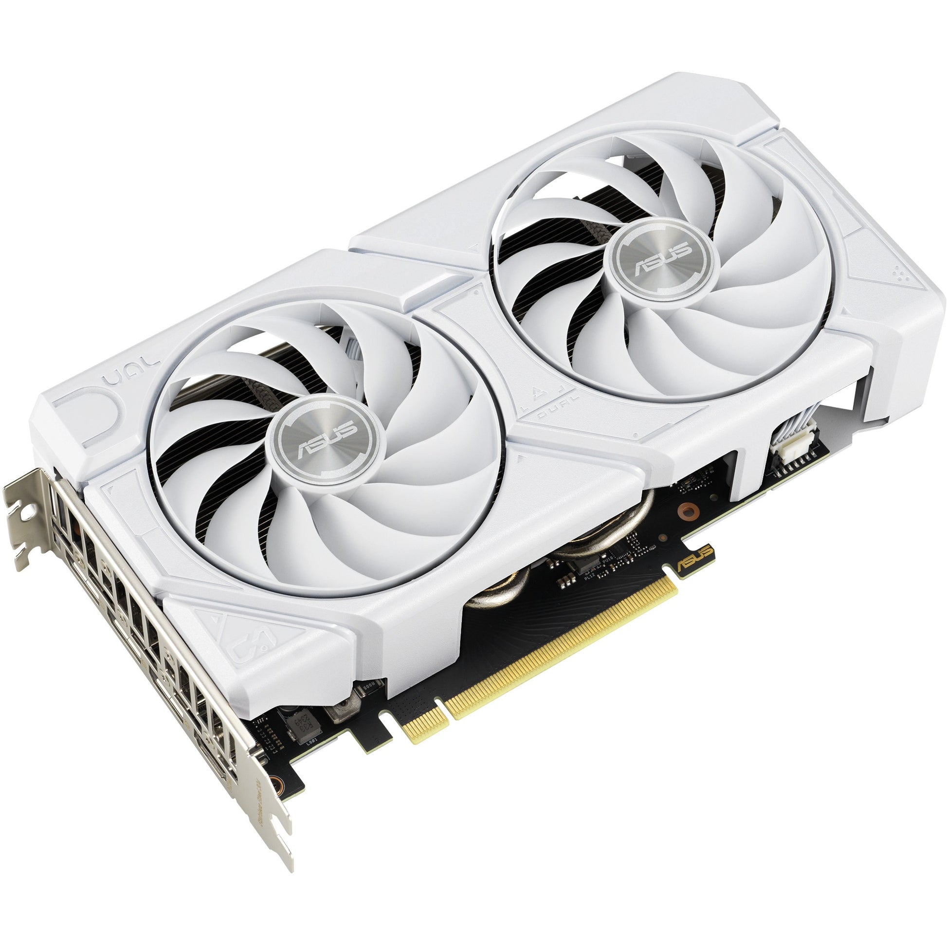ASUS DUAL RTX 4060 O8G EVO White – Stylische Gaming-Power in Weiß - Sanden-Store