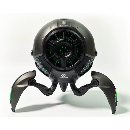 Zoeao GravaStar F 🔊 Bluetooth Lautsprecher in Metal Grey – Futuristisches Design