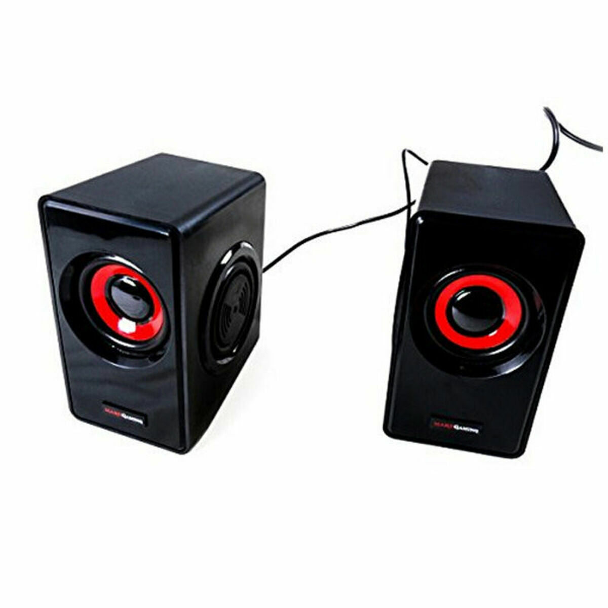 Mars Gaming MS1 Gaming-Lautsprecher 10 W USB Schwarz/Rot - Sanden-Store