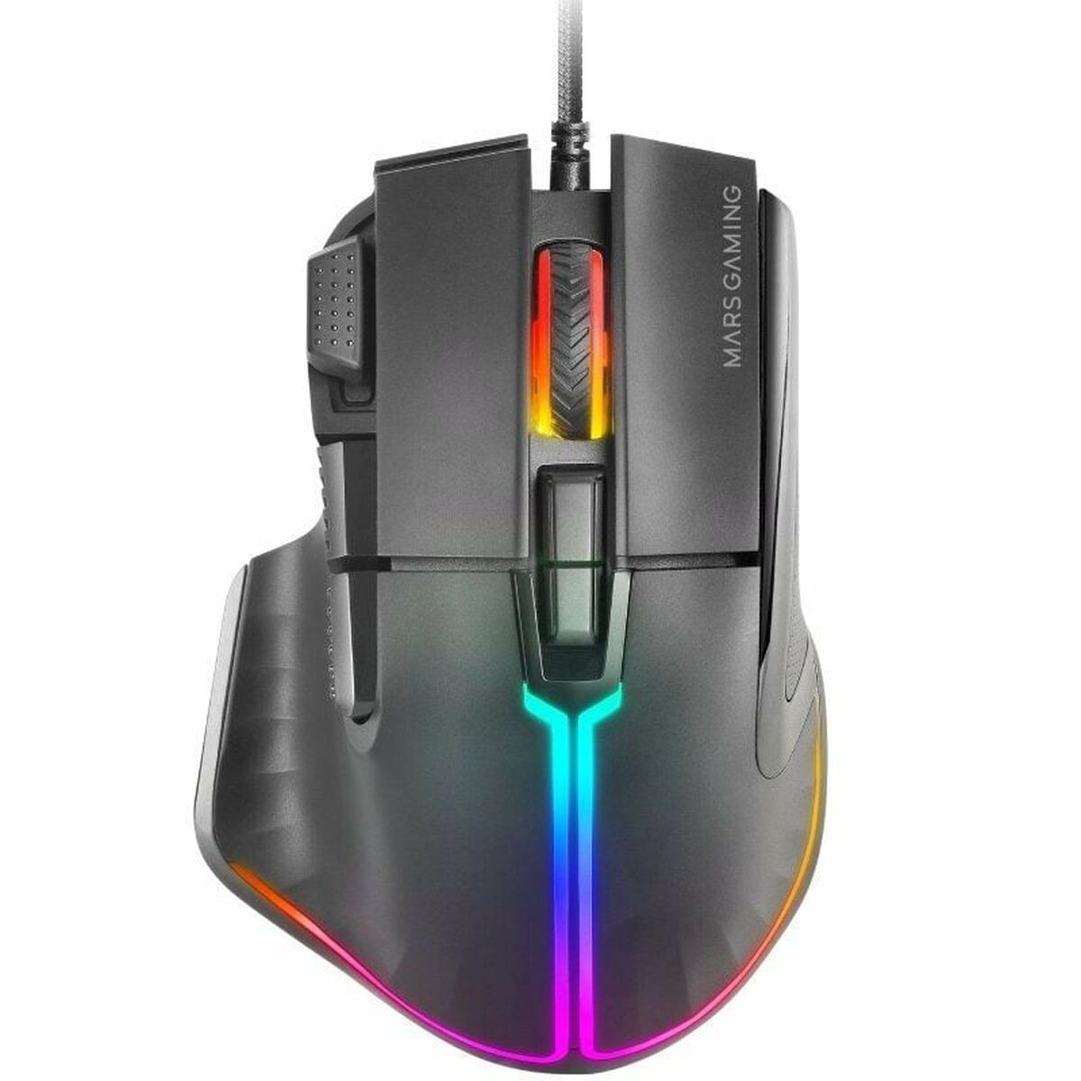 Mars Gaming MMXT RGB Gaming-Maus 12800 DPI USB Schwarz - Sanden-Store