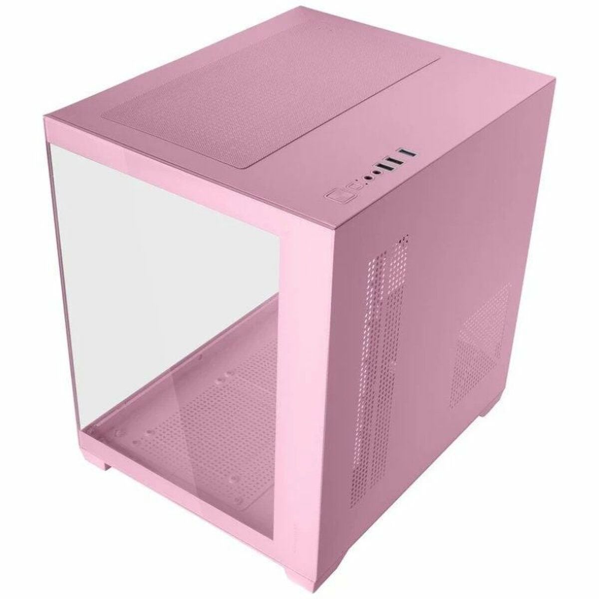 Mars Gaming MCVIEW2P ATX Mini-Tower Gehäuse Pink - Sanden-Store