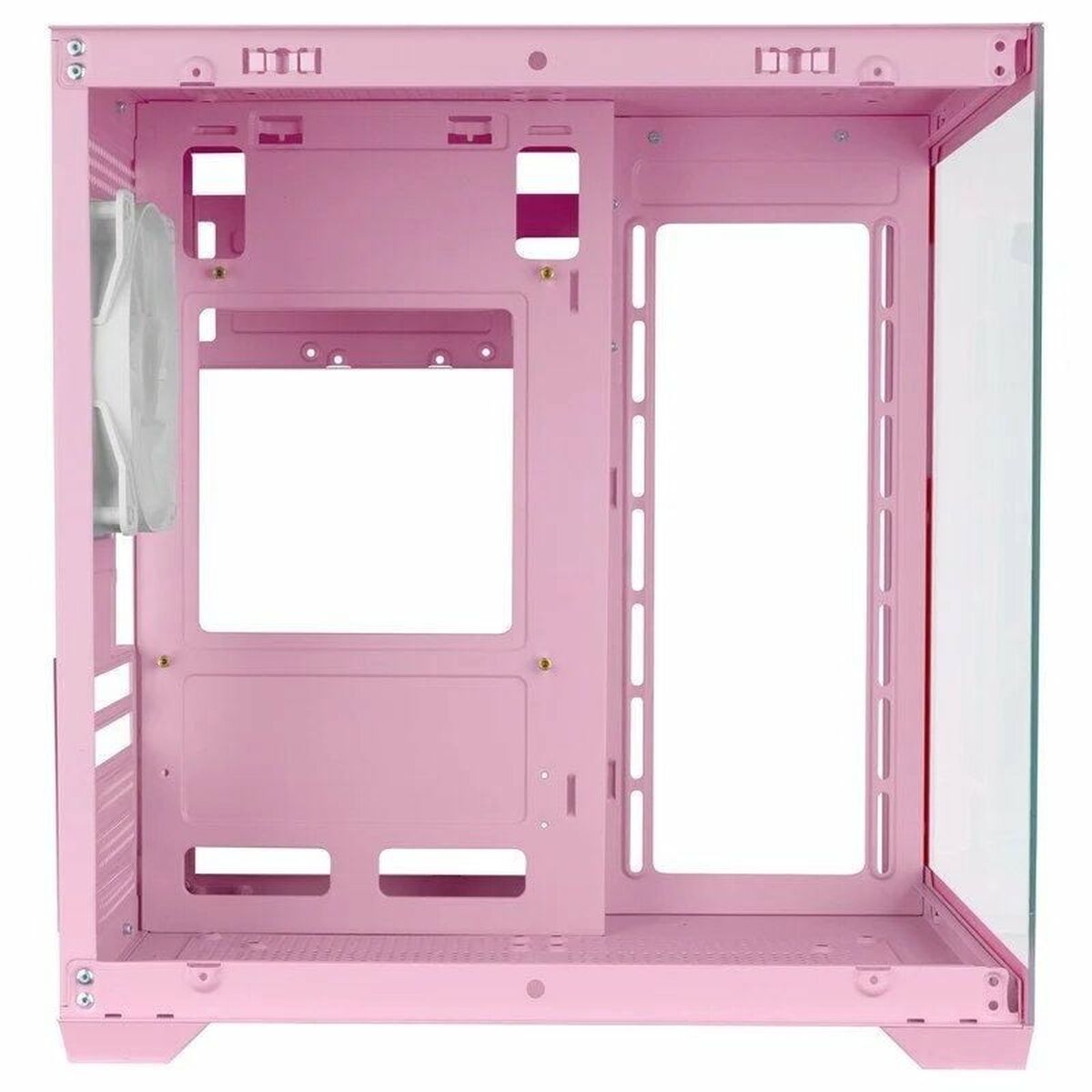Mars Gaming MCVIEW2P ATX Mini-Tower Gehäuse Pink - Sanden-Store