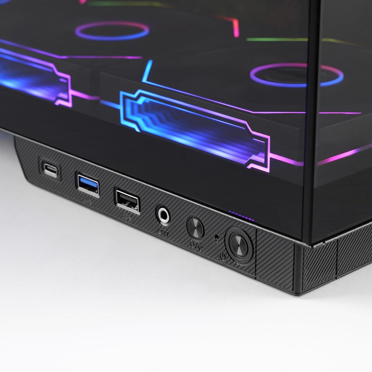 Mars Gaming MCMIRAGE ATX Semi-Tower Gehäuse Schwarz - Sanden-Store